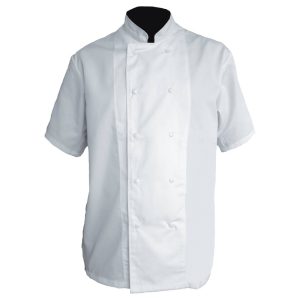 Veste de cuisine CHICAGO MC P/C BLANC