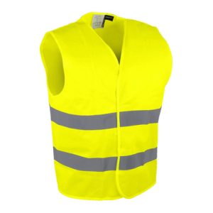 GILET HAUTE VISIBILITÉ POLYESTER FERMETURE AUTO-AGRIPPANTE
