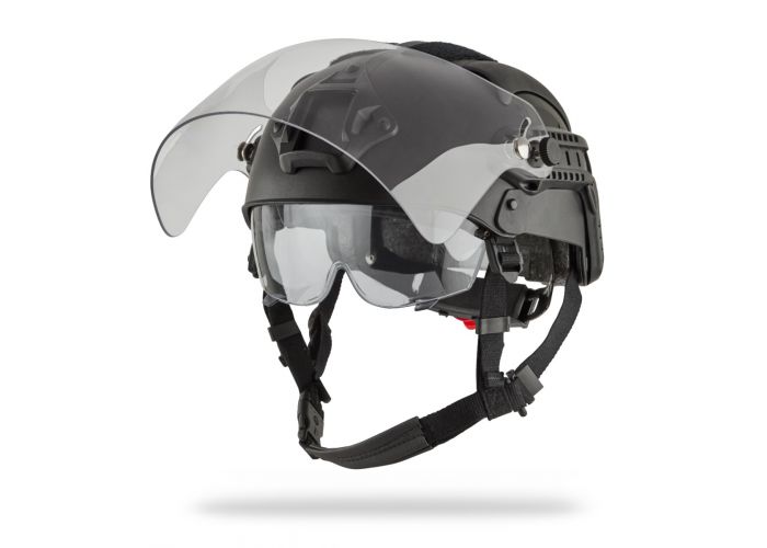CASQUE MANTA DE PROTECTION AVEC VISIÈRE NOIR