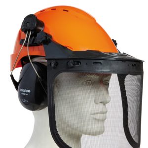 KIT Casque Forestier Orange