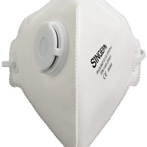 DEMI-MASQUE PLIABLE AVEC VALVE. FFP1 NR. (UNITAIRE)