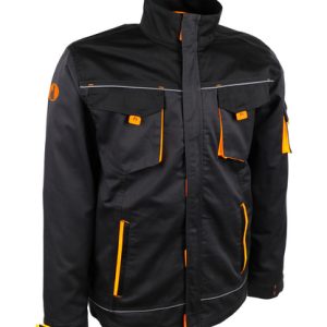 VESTE DE TRAVAIL. POLYESTER/COTON (65/35). 245 G/M2.