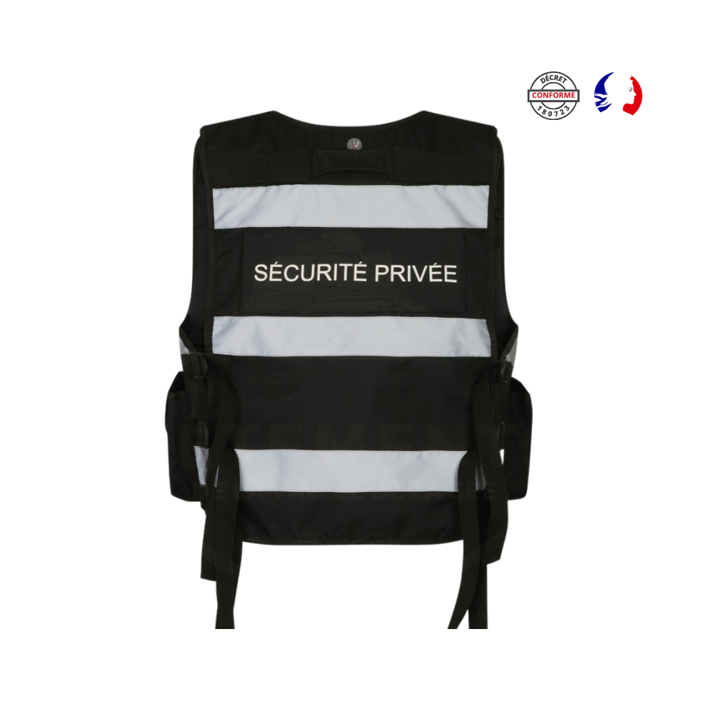 GILET TACTIC THOR SÉCURITÉ PRIVÉE | MIXTE (décret 180723) – Image 2