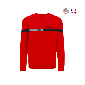SWEAT SSIAP RBN | HOMME | marquage dos SECURITE PRIVEE (décret 180723)